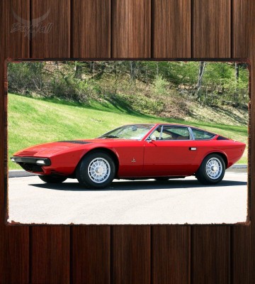 Металлическая табличка Maserati Khamsin 407